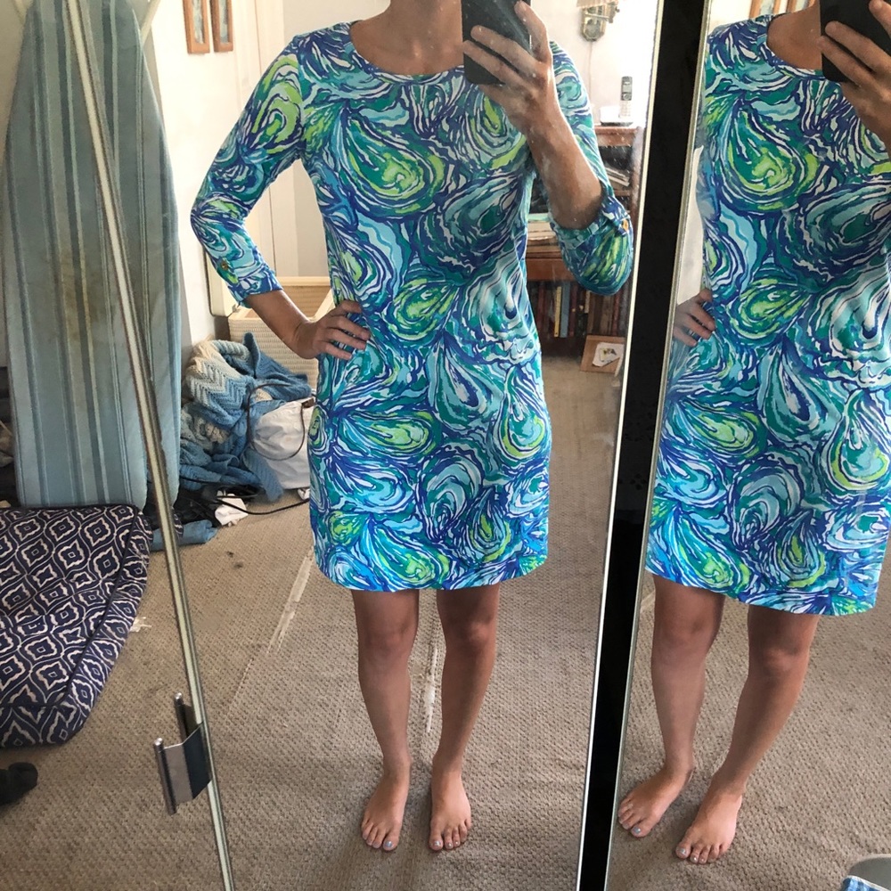 Lilly Pulitzer size XS 3/4 sleeve dress